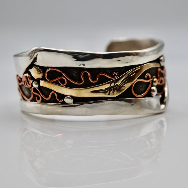 Pritchard Signature Cuff Sterling Silver
