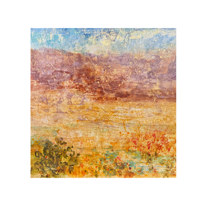 Morning Hike 12”x12”