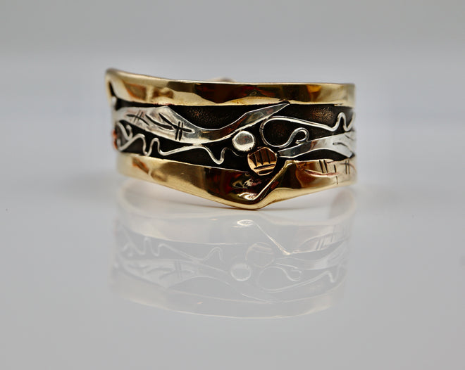 Pritchard Signature Cuff Brass