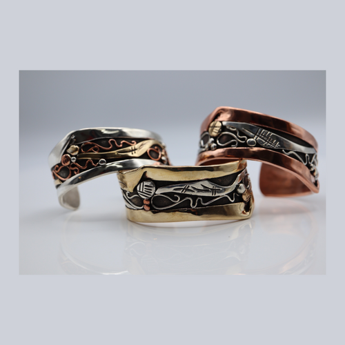 Pritchard Signature Cuff Brass