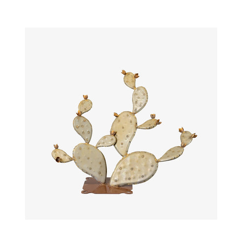 Metal Prickly Pear Cactus
