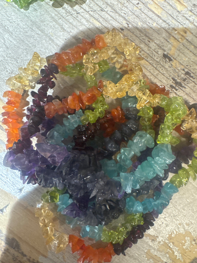 7 Chakra Stones Bracelet