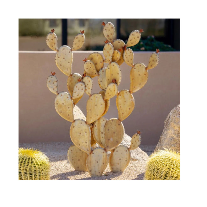 Metal Prickly Pear Cactus