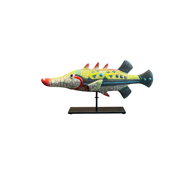 Ceramic Garfish (Green)