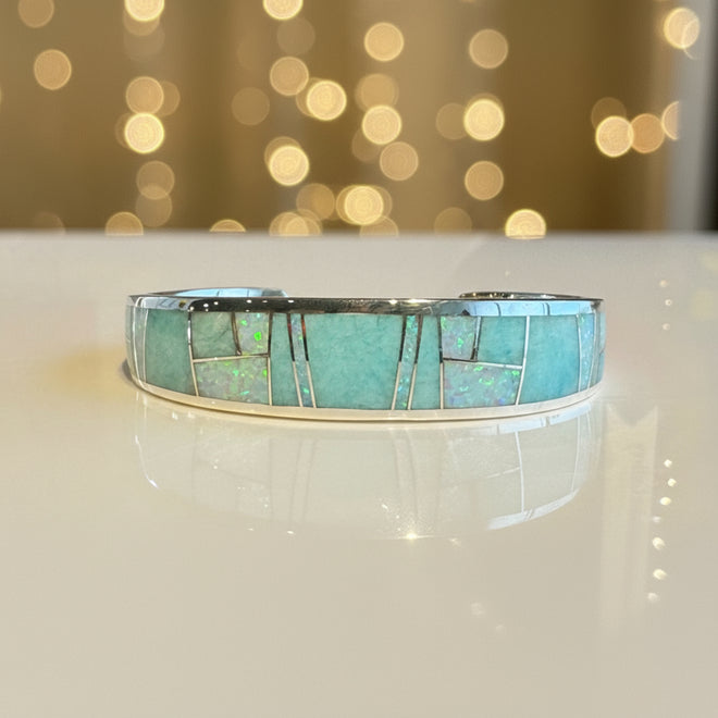 Opal & Amazonite Cuff