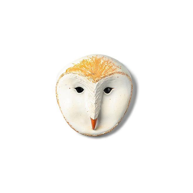 Ceramic Owl Head