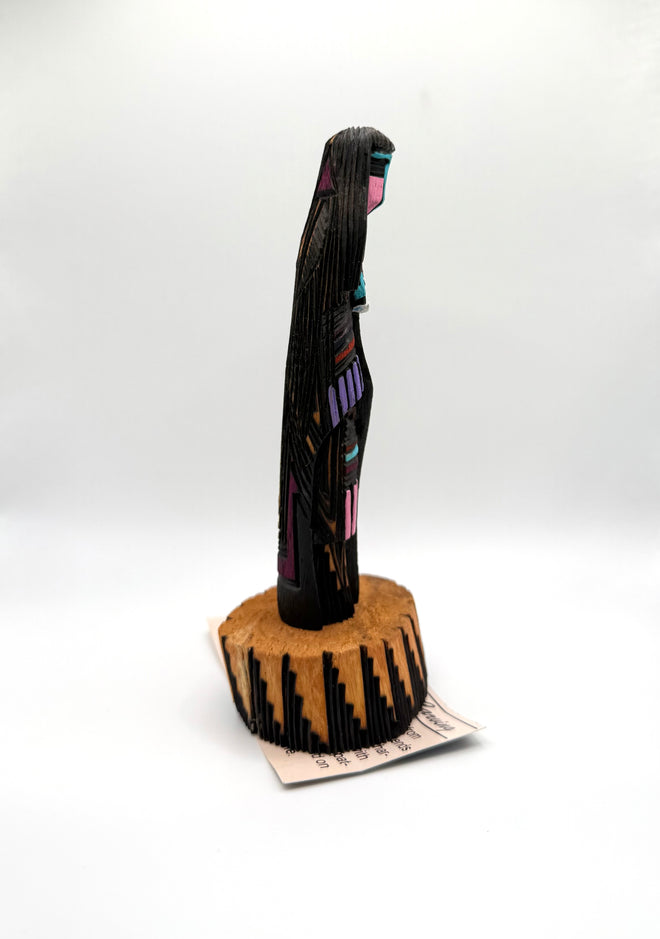 6-inch Kachina Sculpture by Navajo Artist Jerald Guy