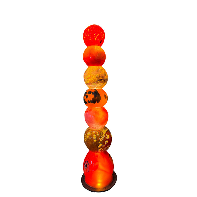 25.5-inch Light Glass Tower