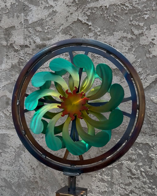 Turquoise Ring Head Sculpture