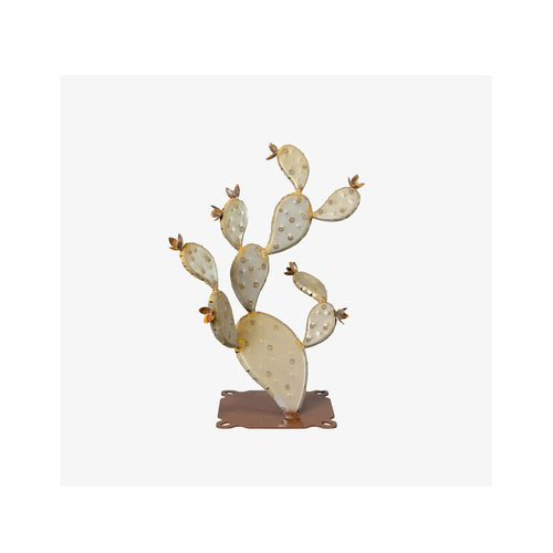 Metal Prickly Pear Cactus