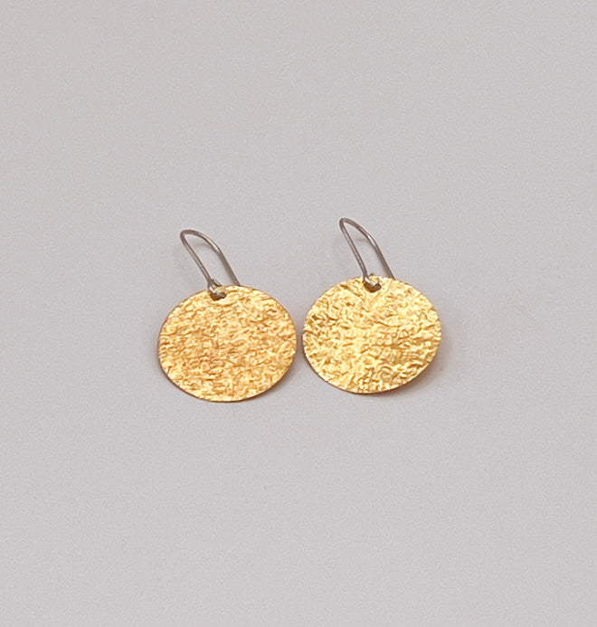 Golden Circle Sunshine Earrings