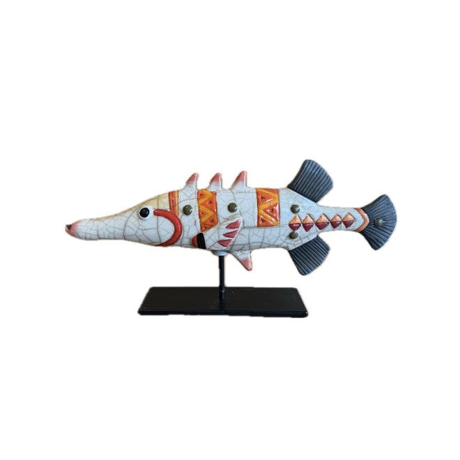Ceramic Garfish (Orange)