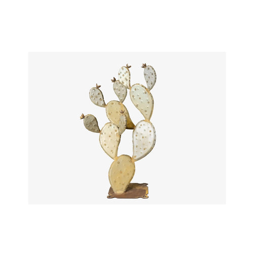 Metal Prickly Pear Cactus
