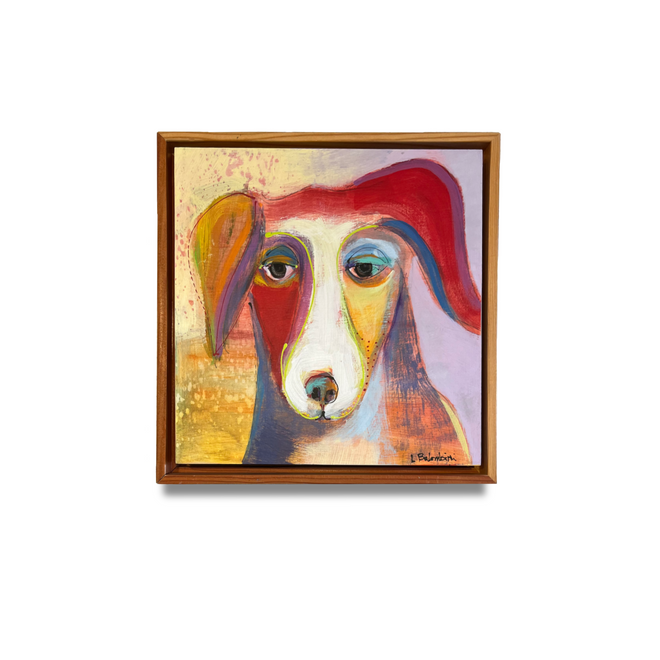 Red Dog 10” x 10”