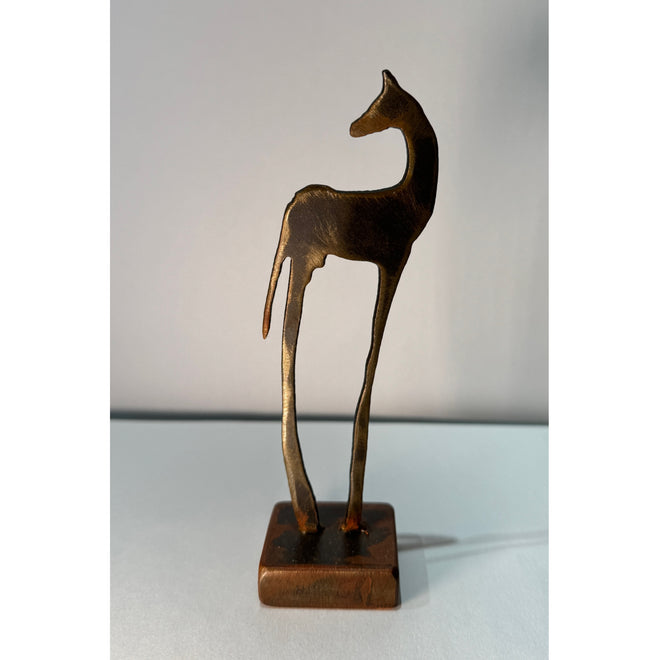 5-inch Metal Horse Sculpture
