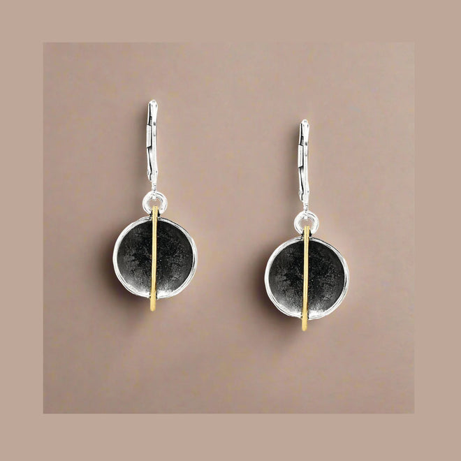 Golden Rift Earring