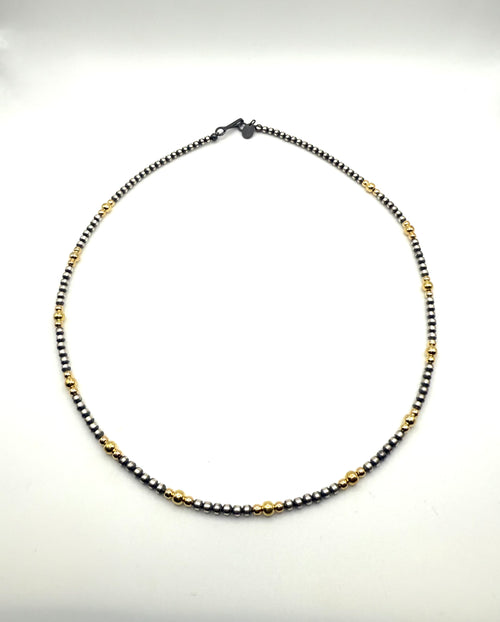 Navajo Pearls Necklace - Hand Strung by Navajo Artists