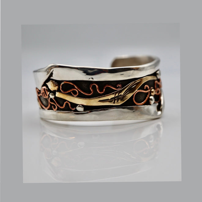 Pritchard Signature Cuff Sterling Silver