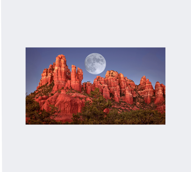 Snoopy Rock Sedona & Lunar Embrace