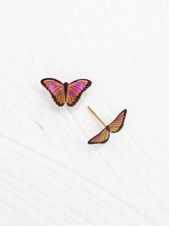 Petite Bella Butterfly Post Earrings