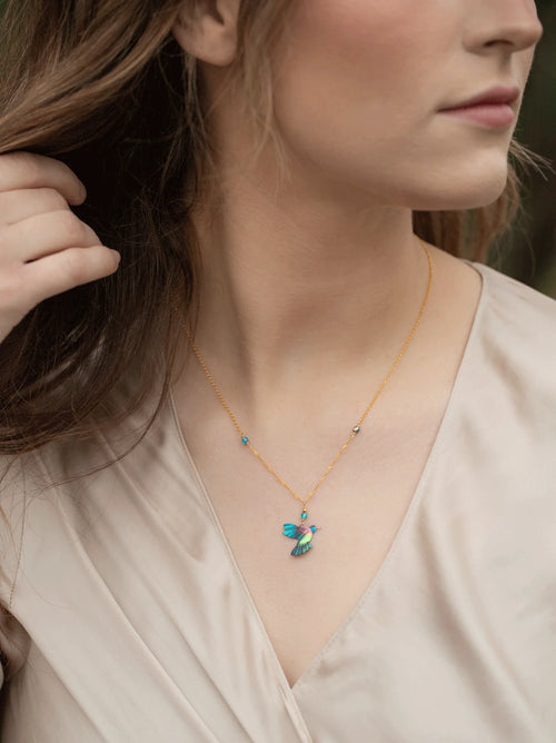 Humming Bird Necklace