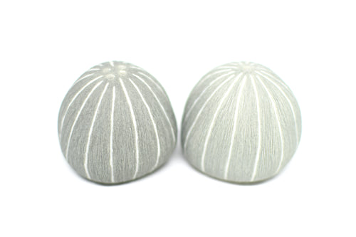 Salt & Pepper Shaker Porcelain Ceramic Pebble