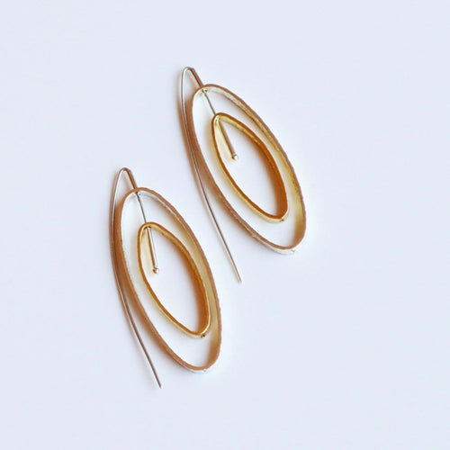 Double Oval Earrings