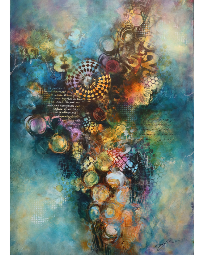 Fifth Dimension 36”h x 24”w