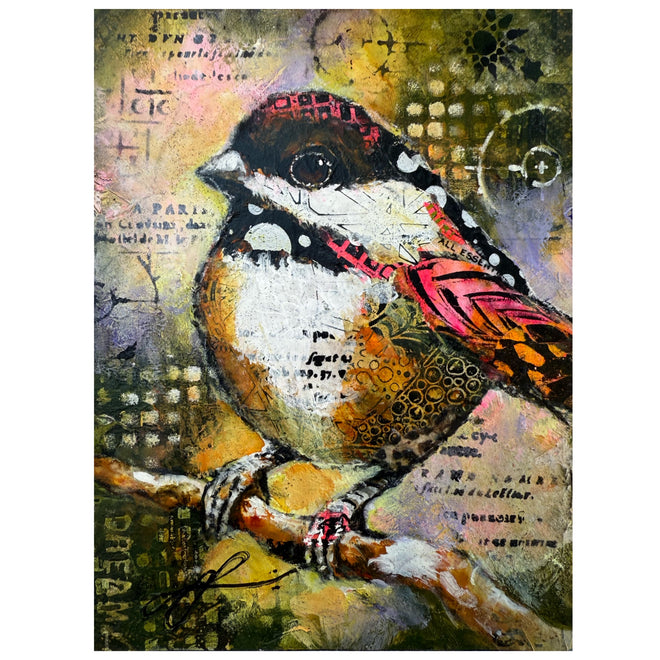 Chatty 8”x6” (original)