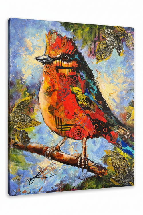 Defiant 14”x11” (original)