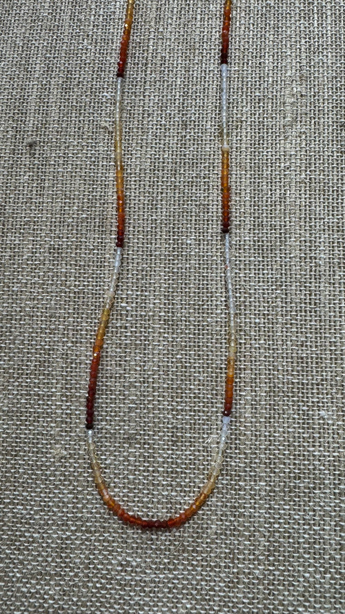 Fire Opal Necklace