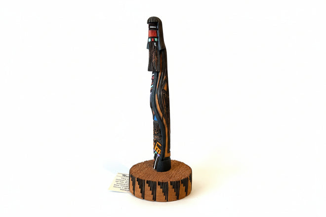 8-inch Kachina Sculpture by Navajo Artist Jerald Guy