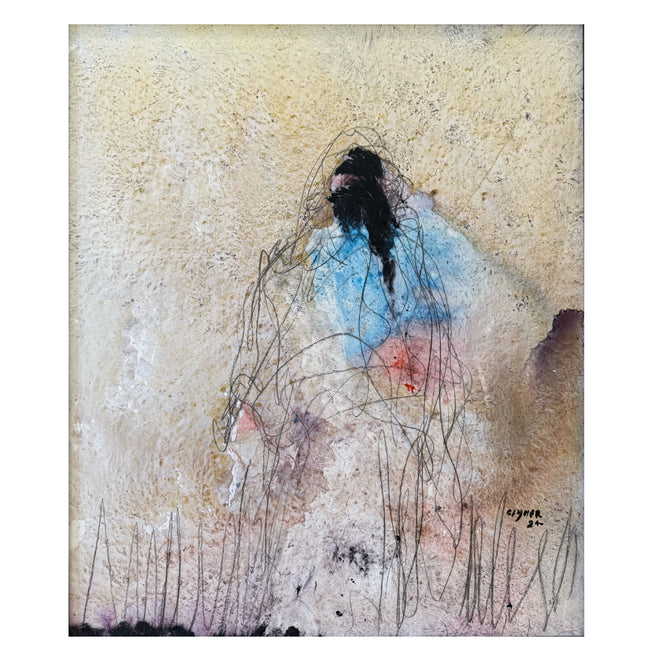 Black Elk I by Al Clymer 23.5”x20” (Original)