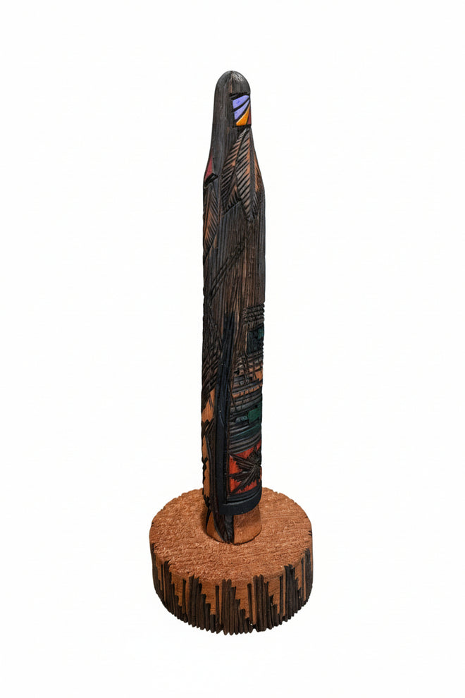 8-inch Kachina Sculpture by Navajo Artist Jerald Guy