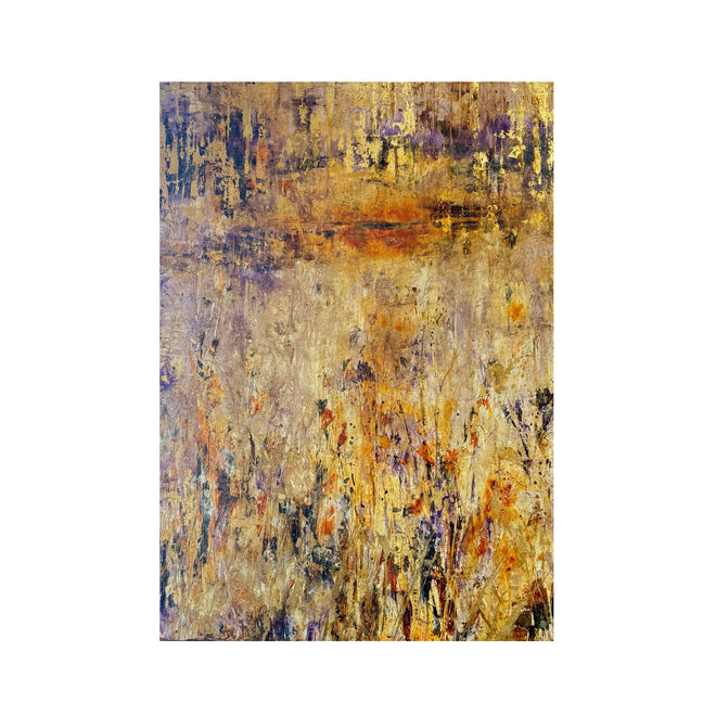 Summer Thistle 36”x48” (original)
