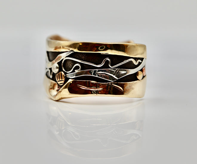 Pritchard Signature Cuff Brass