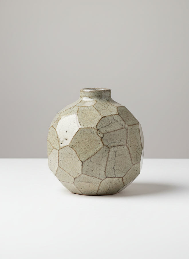 Handmade Stoneware Ceramic Pot 5"hx5"w