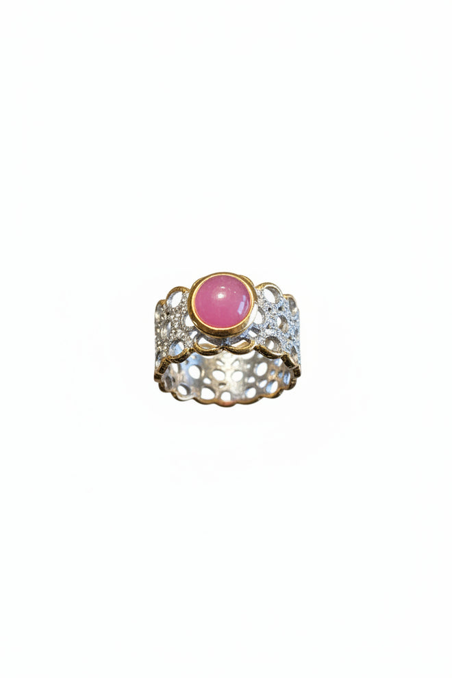 6mm Round Ruby Ring