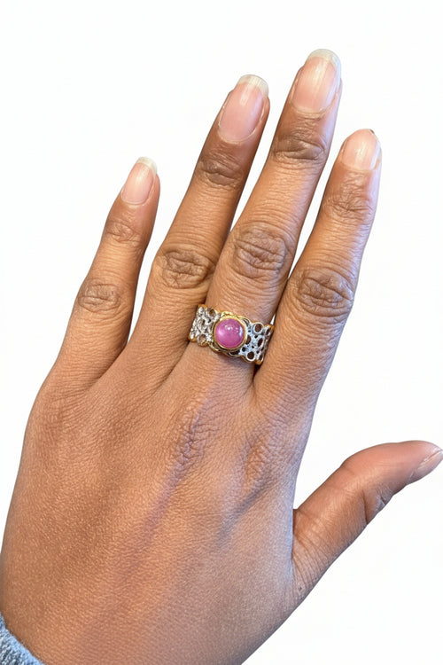 6mm Round Ruby Ring
