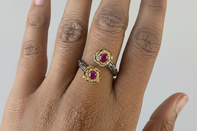 Ruby Adjustable Ring