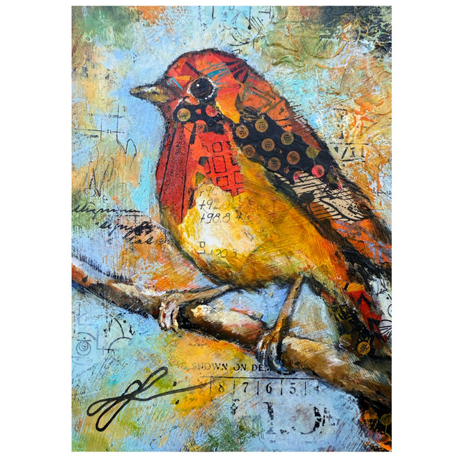 Hiding in Plain Sight 5”x7” (original)