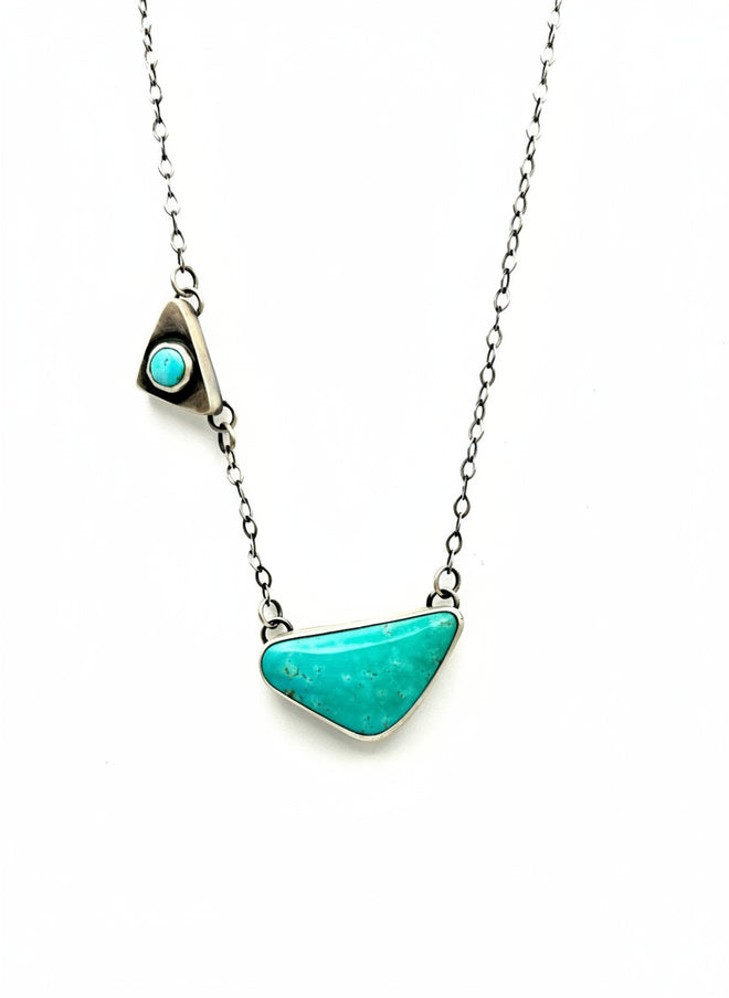 Sonoran Turquoise Necklace - Handmade in Jerome AZ