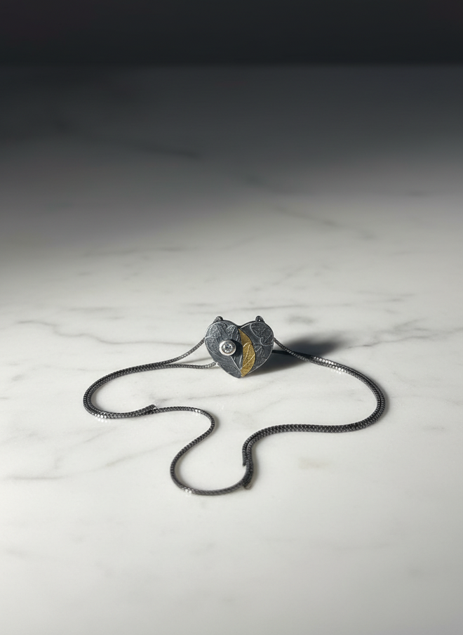 Handmade Heart Necklace made in Sedona Arizona