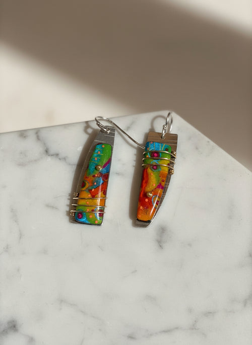 Sandy Colorful Earrings