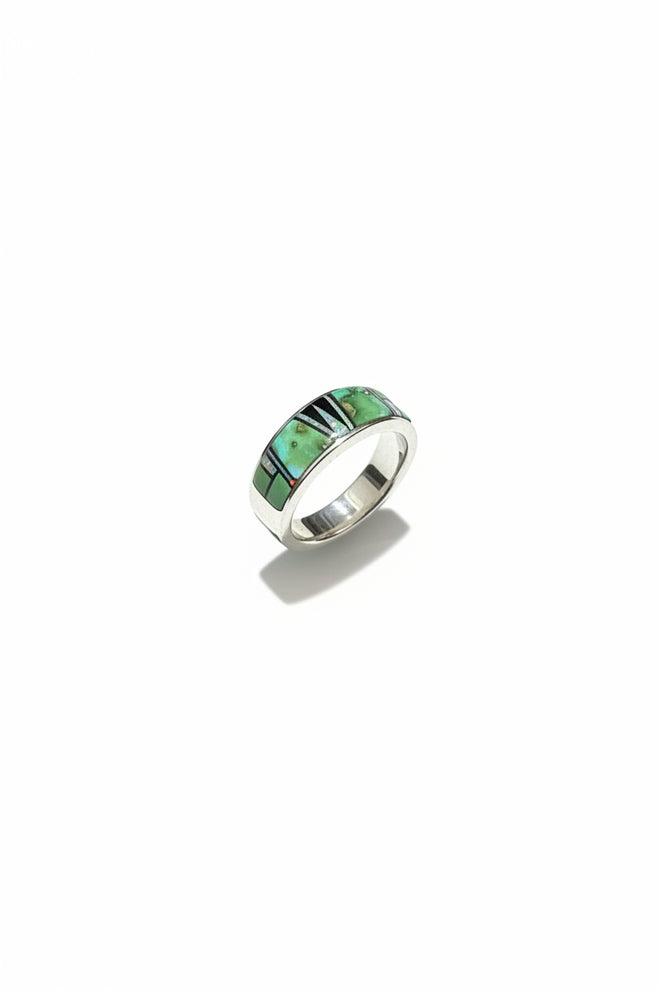 Sonoran Turquoise Men's Ring - Native American Jewelry