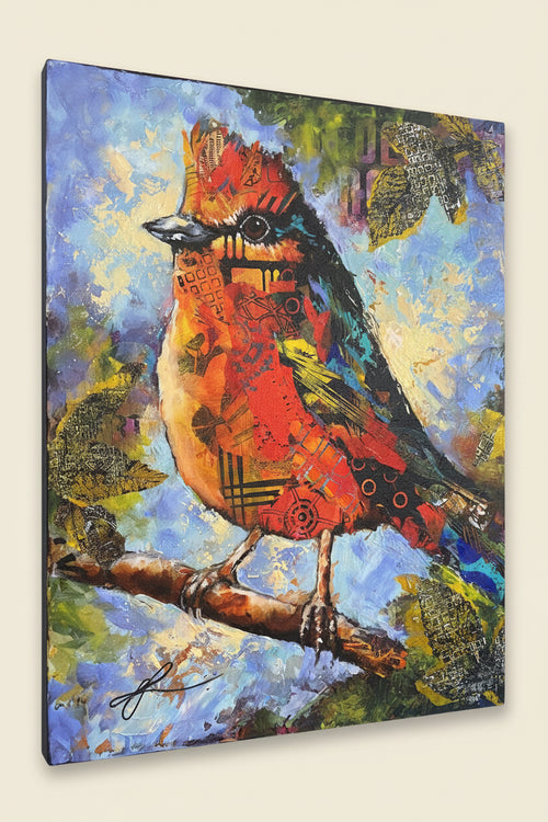 Defiant 14”x11” (original)