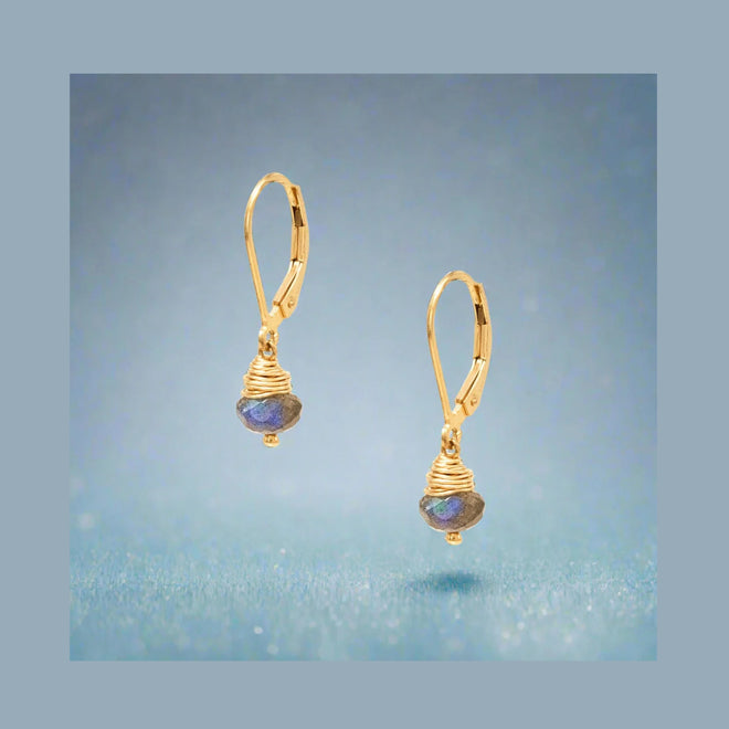 Shadowfire Labradorite Drops