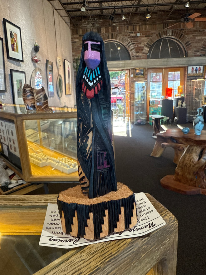5.5 inch Kachina Sculpture by Navajo Artist Jerald Guy