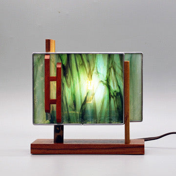 Forest Green Lamp - Small