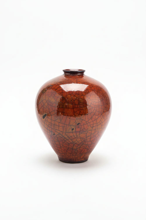 Ferric Chloride Ceramics - Bud Vase